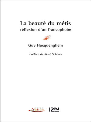 cover image of La beauté du métis